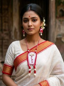 Handmade Ethnic Necklace &amp; Earrings Set