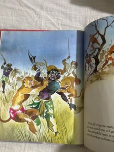 The Ramayana in Pictures - hard bound