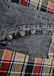 SPYKAR Gray Flare Jeans with button design