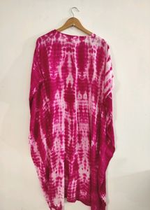 Rose Pink Printed Kaftan ( Women)