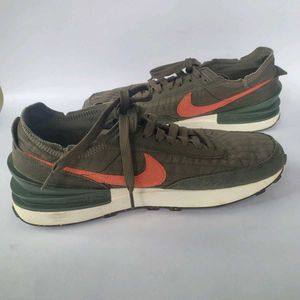 Nike Waffle One Olive Green Men's Sneakers