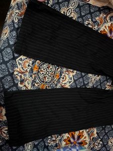 rough Dark Women High Rise Flared Pants