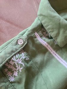 Light Green Shirt Dress