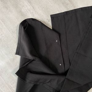 Men's Black Graphic Print Short Sleeve Shirt