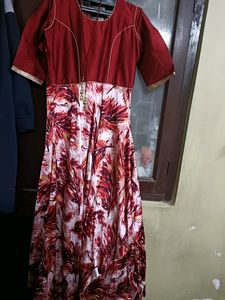 Designer Party Wear Flared Gown For Women In Xl