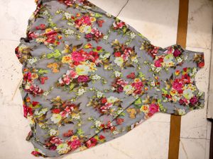 Beautiful Floral Print Gown