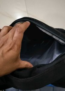Dell Black Geometric Backpack