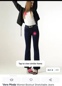 Vero Moda Bootcut Stretchable Jeans