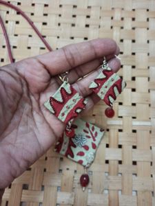 Fabric Jewelry Set