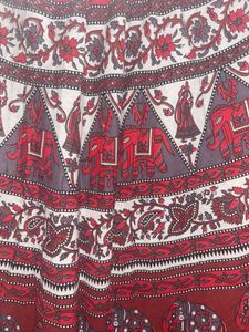 Bohemian Print Maxi Skirt