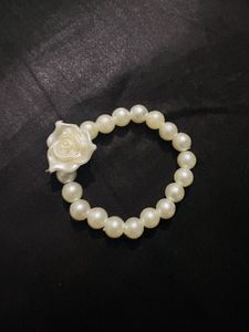 Black &amp; Silver Beaded Bracelet