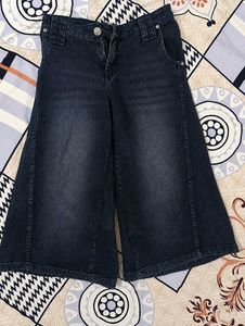 Wide Leg Denim Culottes / Jords