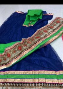 lehnga Choli With unstitched  blouse