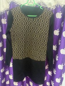 Stylish Jacquard Knit Top