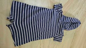 Striped Pirate Crab Romper