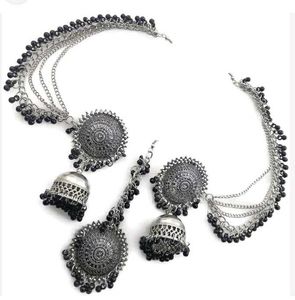 Silver Oxidized Beautiful Kashmiri Tribe Style...