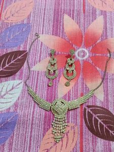 Sparkling Rhinestone Jewelry Set