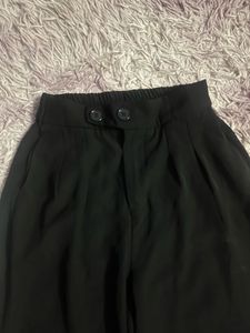 y2k low waist black trouser