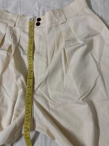 Classic High-Waisted Pleated Pants