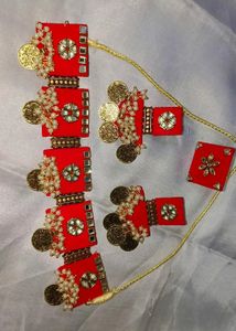 Fabric Jwellry Set