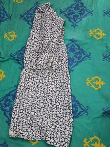 Floral Print A-Line Dress