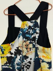 Colorful Abstract Print Tank Top