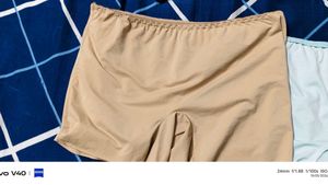 Light Blue Shapewear Shorts