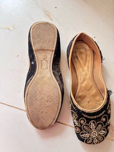 Embellished Juttis - Set of 3 Pairs