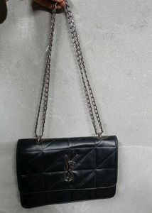 YSL Saint Laurent black Shoulder imported bag