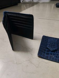 Coach authentic wallet &amp; card holder - Blue