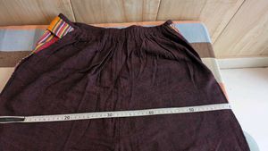 Bohemian Striped Patchwork Trouser