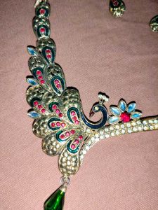 Peacock Design Jwellery Set