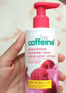 Caffeine Brightening Raspberry Rush Body Lotion