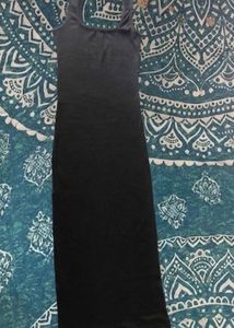 Classic Black Sleeveless Midi Dress