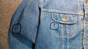 VINTAGE 1990's LEE RIDER DENIM JACKET
