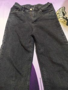 Black Wide Leg Jeans