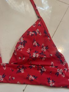 Floral Bikini Top