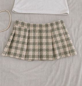 Bridget Pleated Micro Skirt