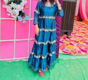 Party wear traditional kurta with dupptaa