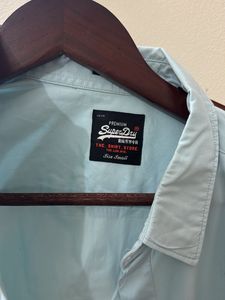 Superdry Blue Button-Up Shirt