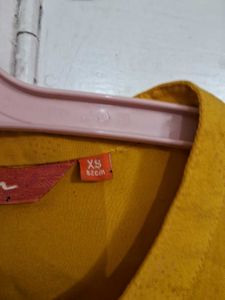 Mustard Yellow Button-Down Maxi Dress
