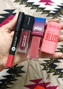 Sugar Cosmetics &amp; Seven Seas Makeup Lot