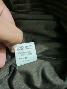 Made In Japan Brown Corduroy Button-Up Shirt