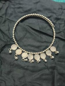 Oxidized Silver Necklace