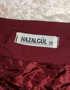 Beautiful Maroon Ethnic Skirt