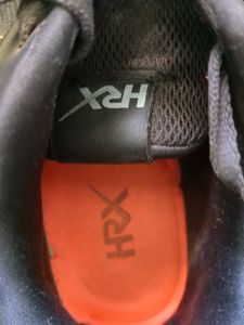 HRX UNISEX Black Sports Shoes