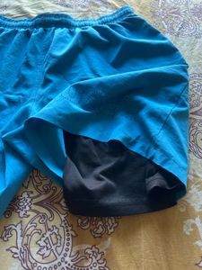 Blue Athletic Shorts