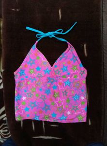 Y2k halter Neck Bralette Top.