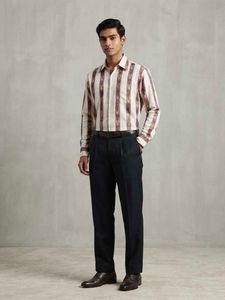 Men's Striped Casual Shirt