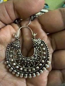 Intricate Ethnic Jhumka Earrings